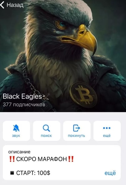Black Eagles телеграмм