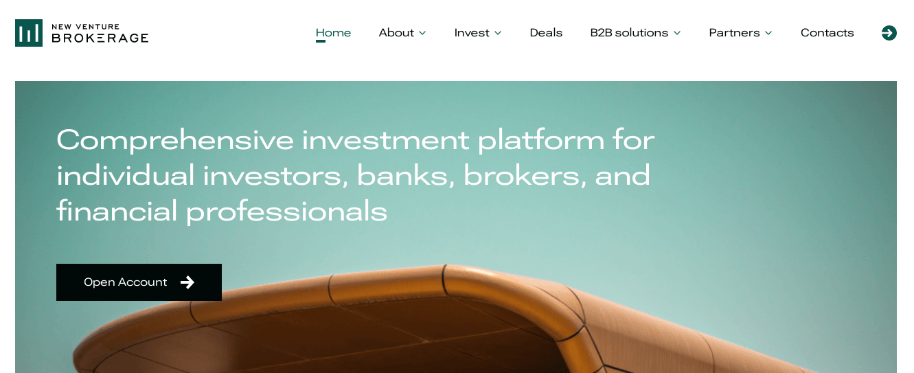 Официальный сайт New Venture Brokerage