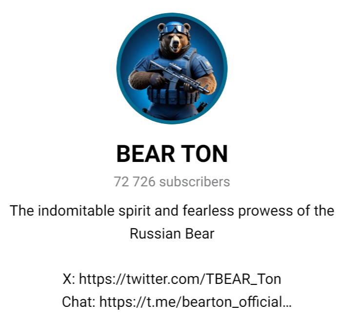 bear ton